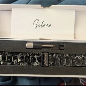 Solace Black and Gray Bracelet